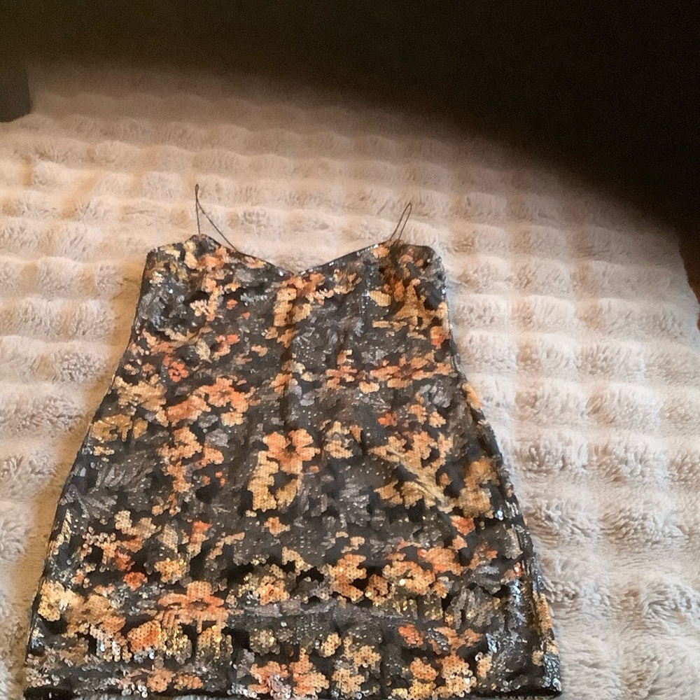 Dynamite Multicolor Sequin Dress